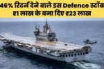 2246% रिटर्न देने वाले इस Defence स्टॉक ने ₹1 लाख के बना दिए ₹23 लाख
