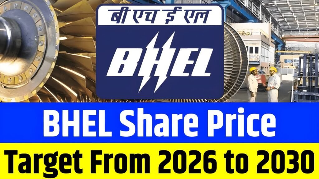BHEL Share Price Target from 2026 to 2030 – Market Analysis and Forecast